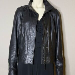 Lucky Brand Fine Quality Leather Jacket